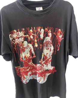 Cannibal Corpse Butchered At Birth Vintage 90's Shirt Medium