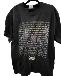 Hybrid Nightmares The First Age Lyric Shirt (L)