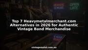 Seller arranging vintage heavy metal band shirts in record store