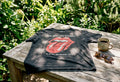 Vintage Rolling Stones shirt with Hot Lips logo