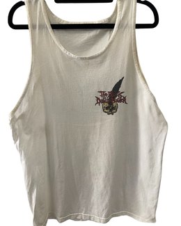 The Black Dahlia Murder Sleeveless Men's Top - White, Medium