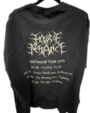 HOUR OF PENANCE Australian Tour 2013 Shirt (XL)