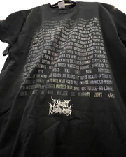 Hybrid Nightmares The First Age Lyric Shirt (L)