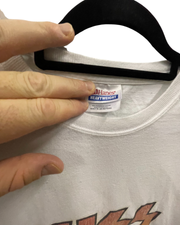 KISS Band Logo White Shirt