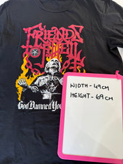 Friends of Hell - God Damned You To Hell t shirt