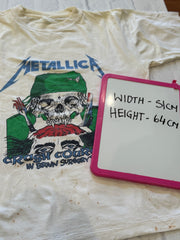 RARE 1980’s Metallica Crash Course in Brain Surgery Shirt