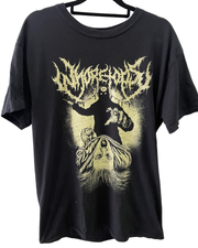 W Topsy Tour of Suffering - Australian Slamming Death Metal Band Tour Shirt Medium