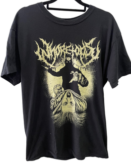 W Topsy Tour of Suffering - Australian Slamming Death Metal Band Tour Shirt Medium