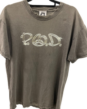 P.O.D Band Logo Shirt - 2000's Size Medium - Rare