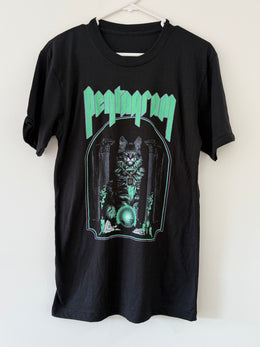 Pentagram Cat Design Short Sleeve