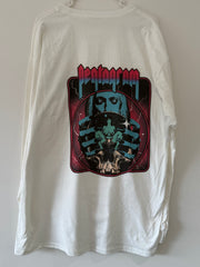 Pentagram Long Sleeve White - Lightning in a Bottle design