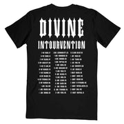 Slayer Unisex T-Shirt: Divine Intervention 2014 Dates (Ex-Tour & Back Print) (Small)