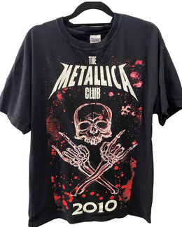 Metallica Club Shirt 2010 Medium